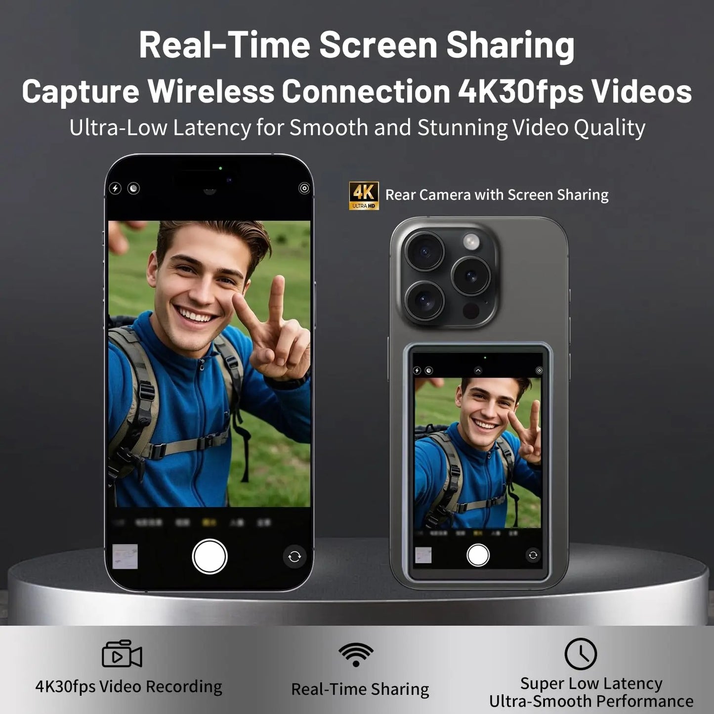 SELFIE MONITOR SCREEN!