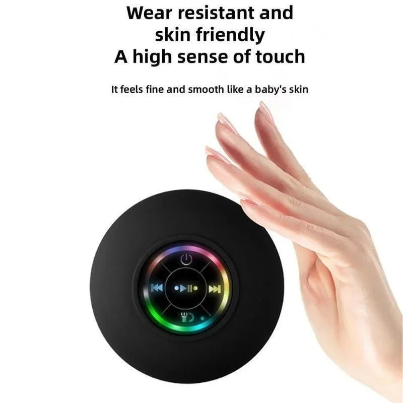PORTABLE WATERPROOF SUCTION SPEAKER (CAN BE PLAYED IN THE SHOWER!)
